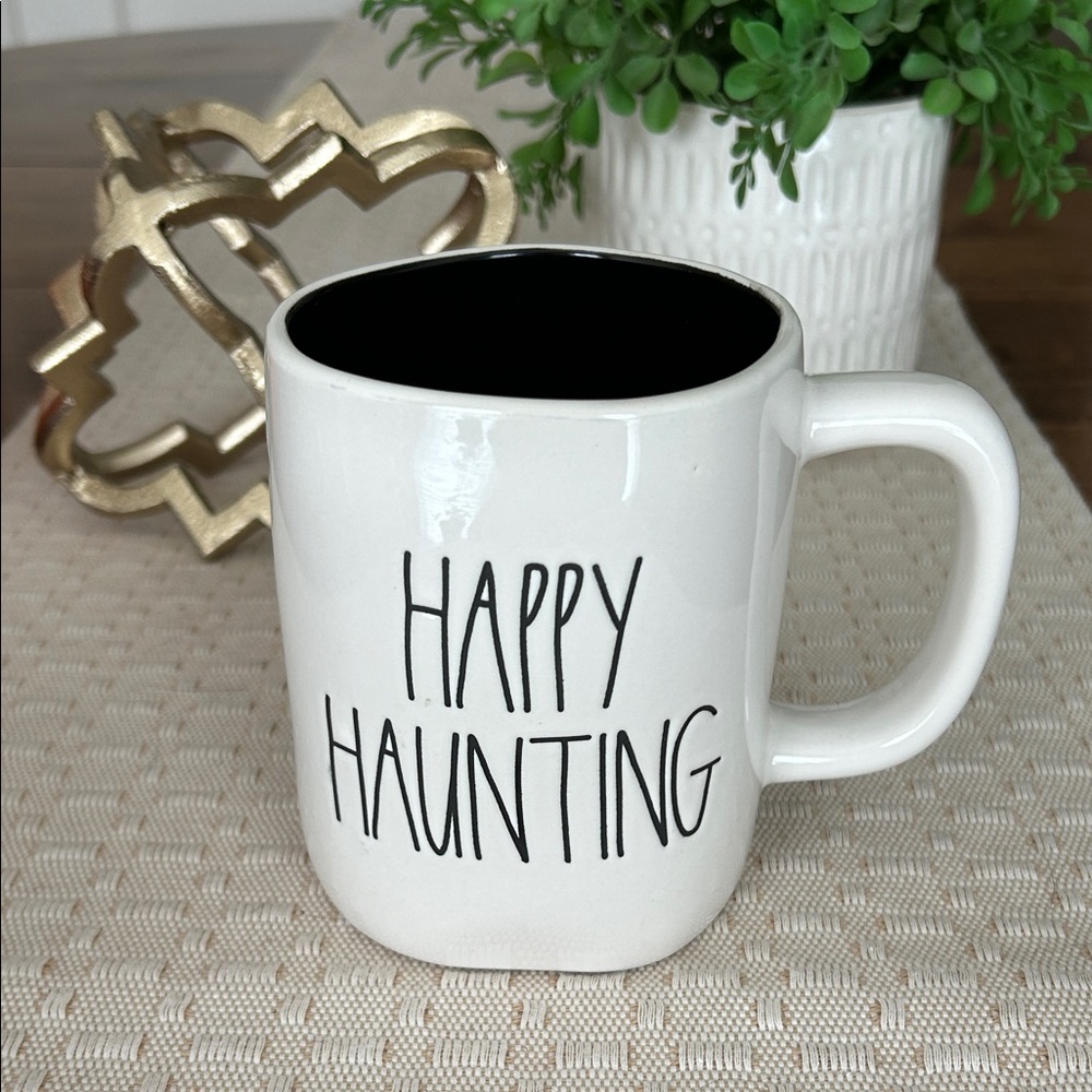 Rae Dunn Happy Haunting Mug